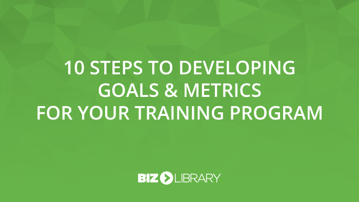 制定员工培训计划目标和指标的10个步骤