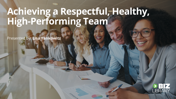 实现尊重，健康，高性能的团队